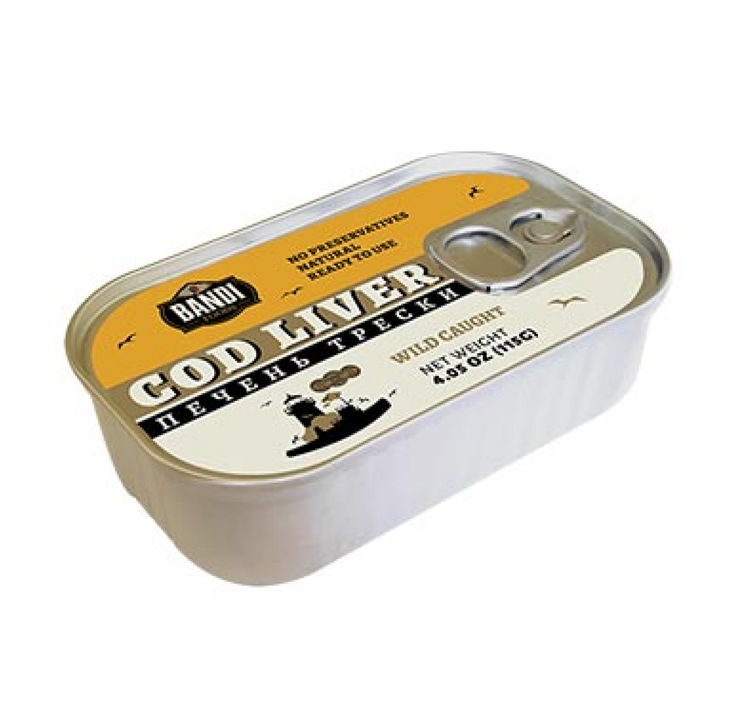 Bandi Foods Cod Liver 121g