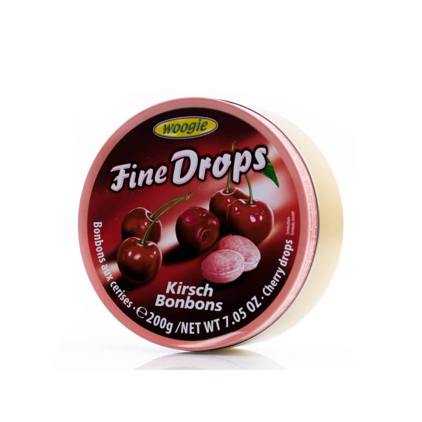 Woogie Fine Drops Cherry 200g