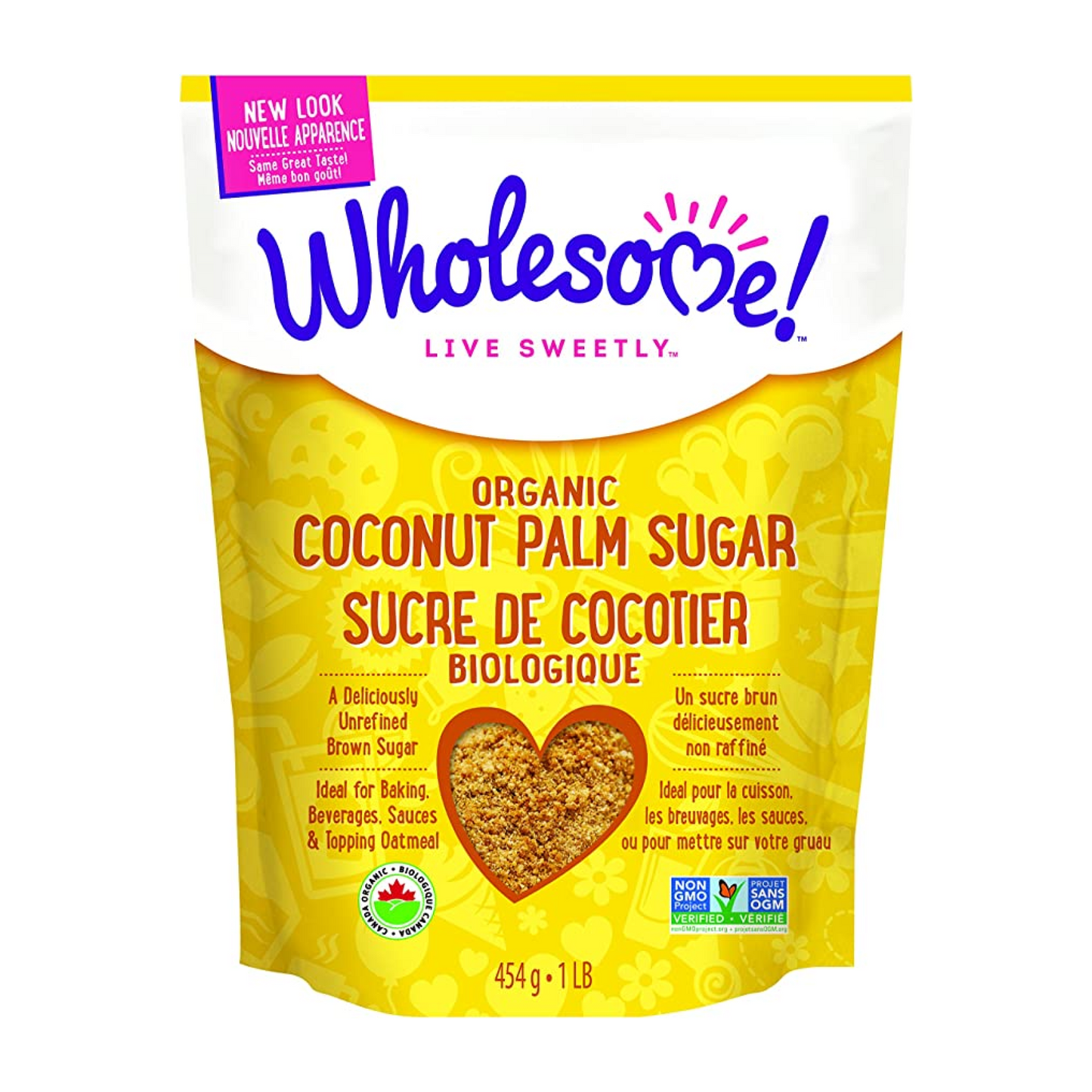 Wholesome Organic Coconut Palm Sugar 454g