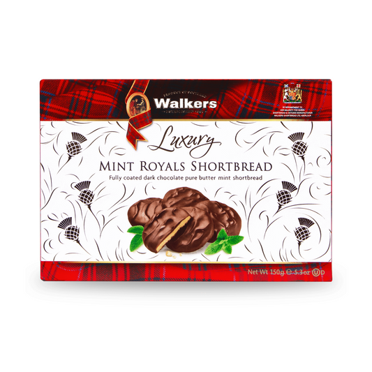 Walkers Mint Royals Shortbread 150g