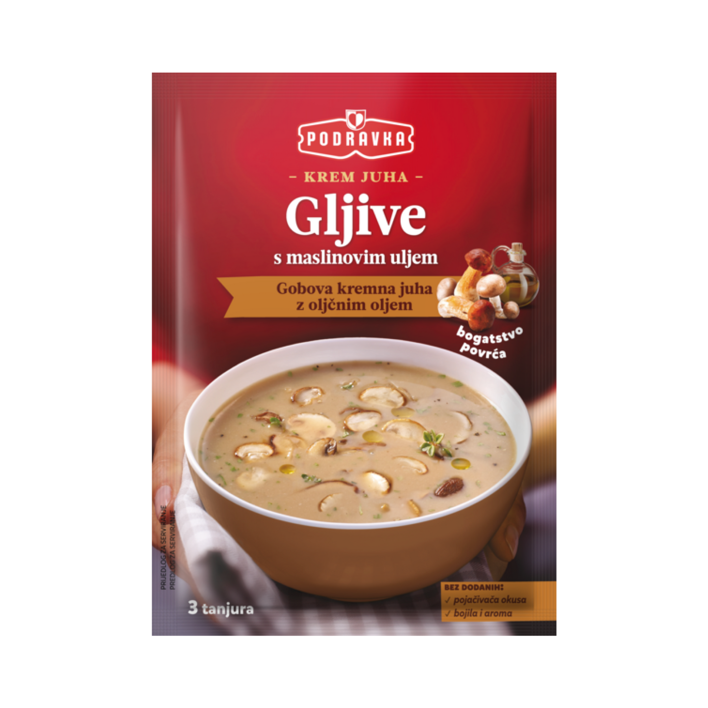 Podravka Cream of Mushroom with Olive Oil 63g