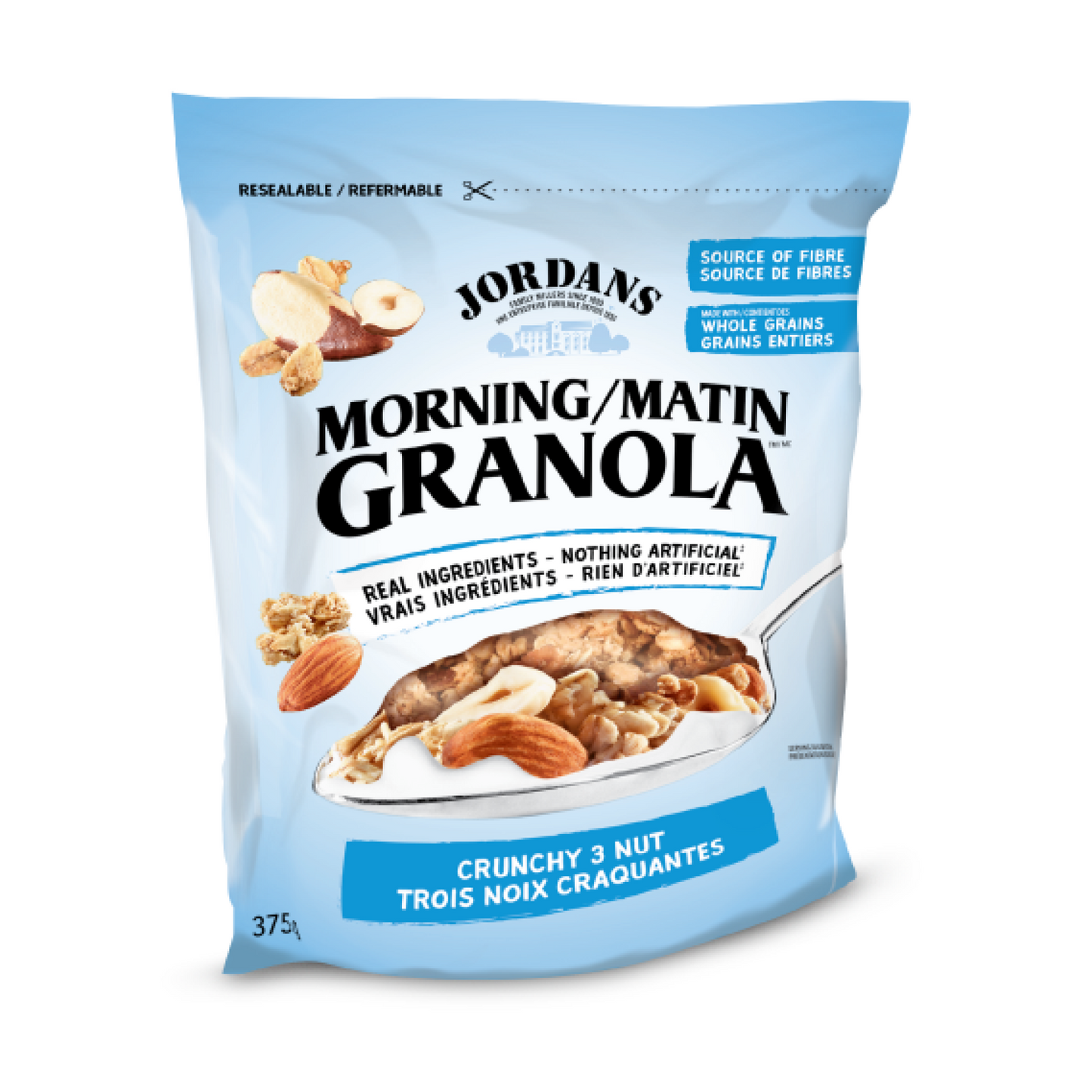 Jordans Morning Granola Crunchy 3 Nut 375g