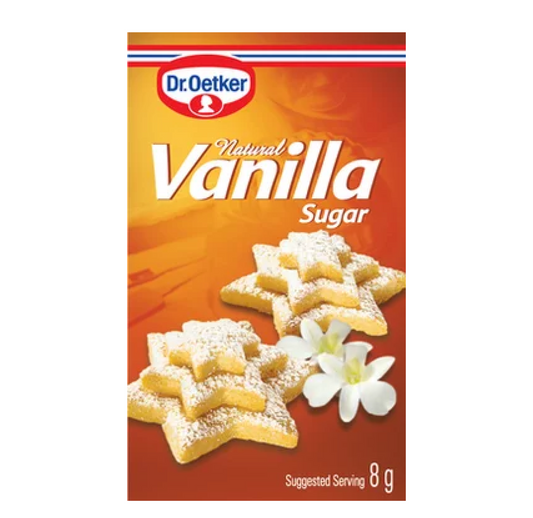 Dr. Oetker Natural Vanilla Sugar 6 Pack