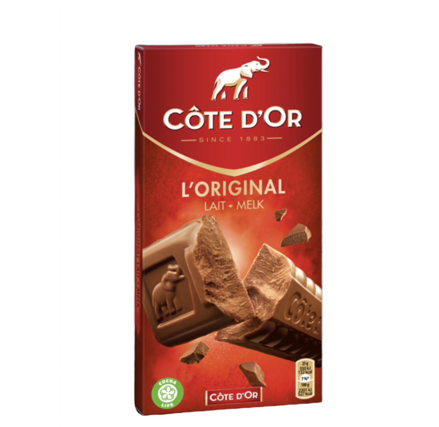 Cote D'Or Milk 32%, Chocolate Bars: Fastachi