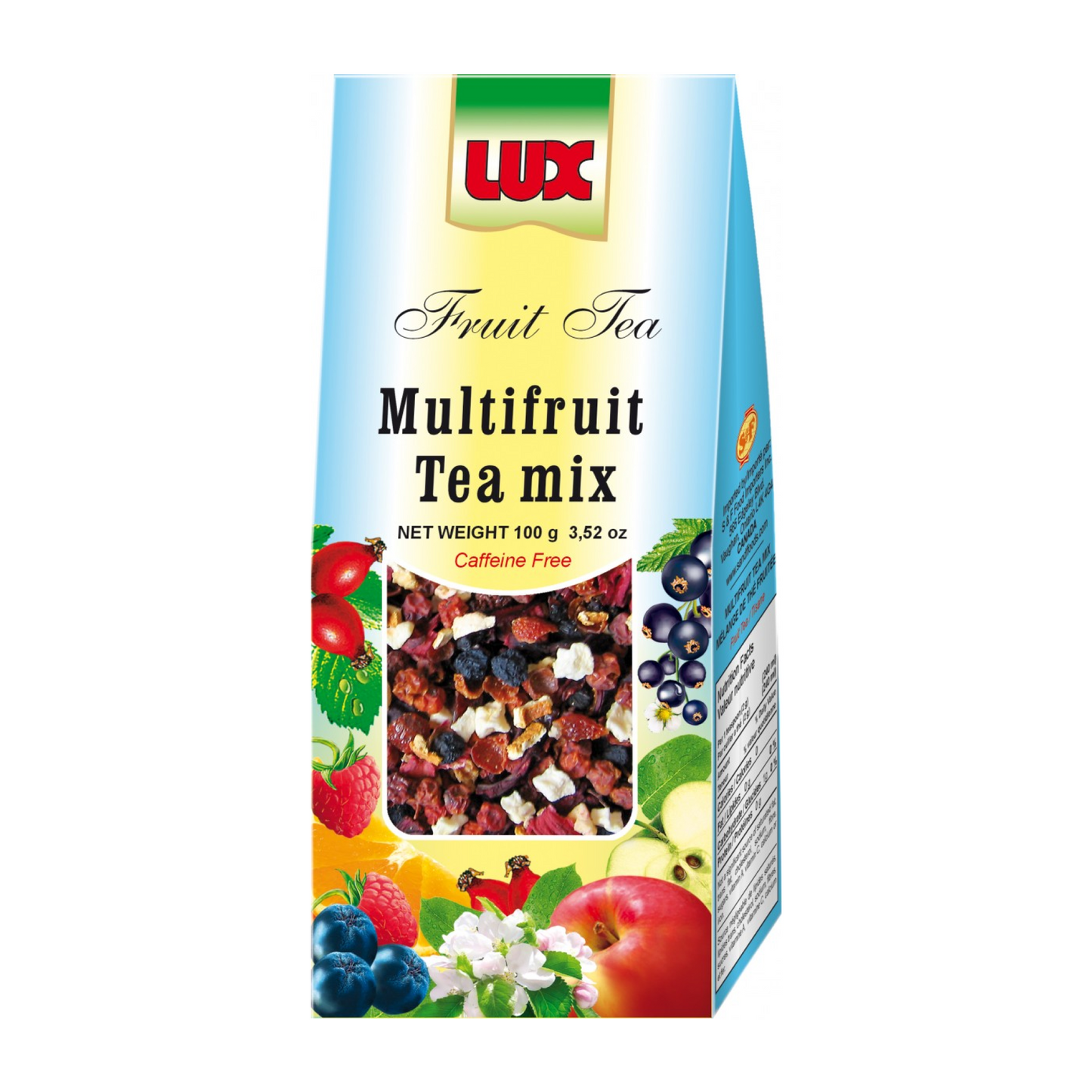 LUX Multifruit Loose Leaf Tea 80g