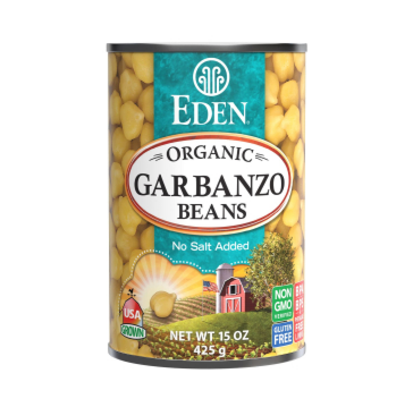 Eden Organic Garbanzo Beans NS 398ml