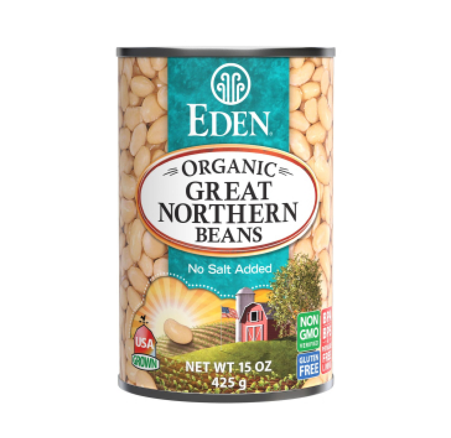 Eden Organic Great Northern Beans NS 398ml