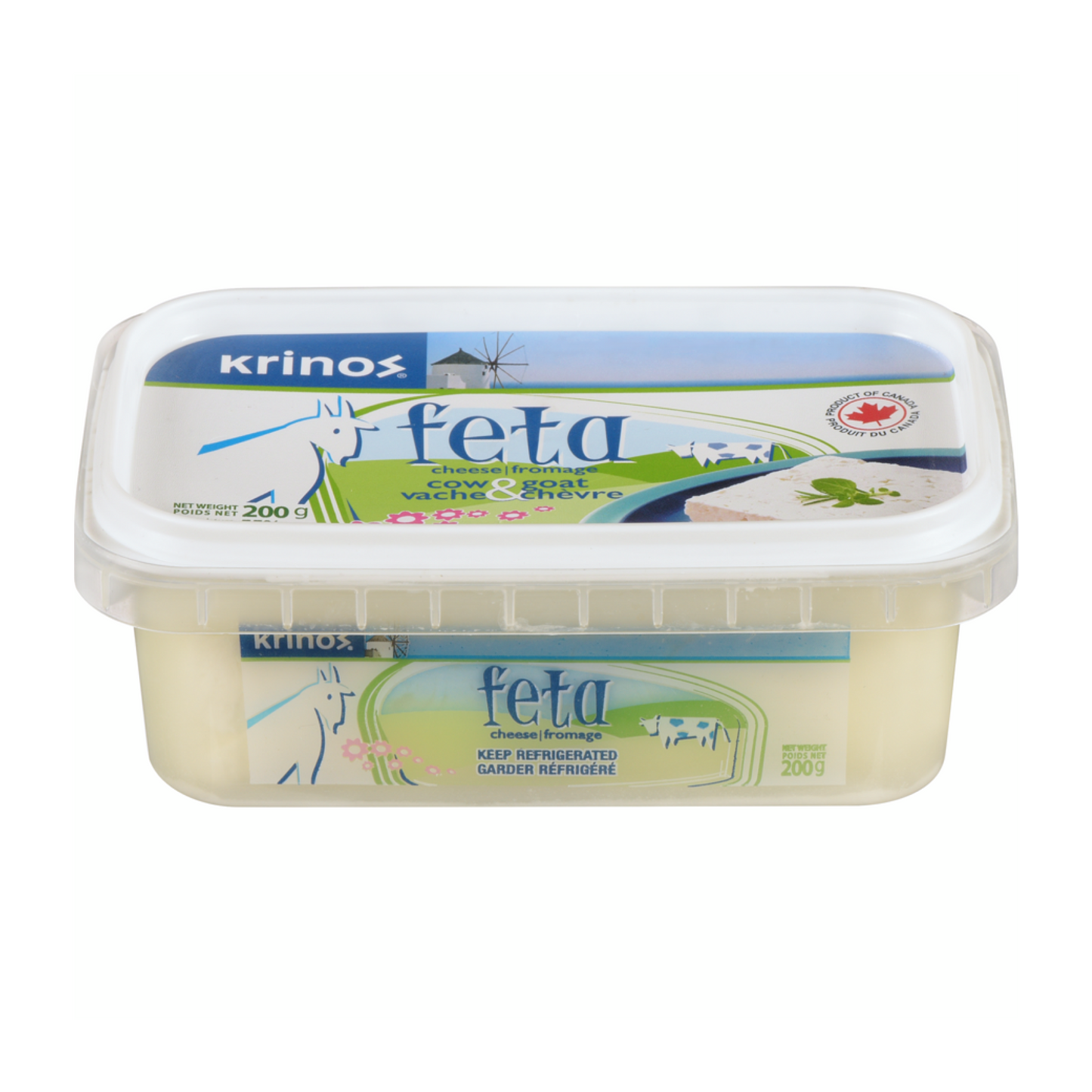 KRINOS Cow and Goat Milk Feta - 200g