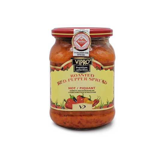 Vipro Premium Hot Roasted Red Pepper Spread 680g