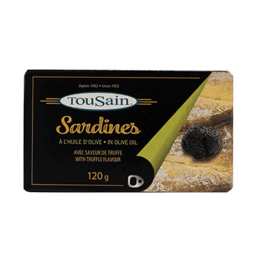 TouSain Sardines in Olive Oil with Truffle Flavour 120g