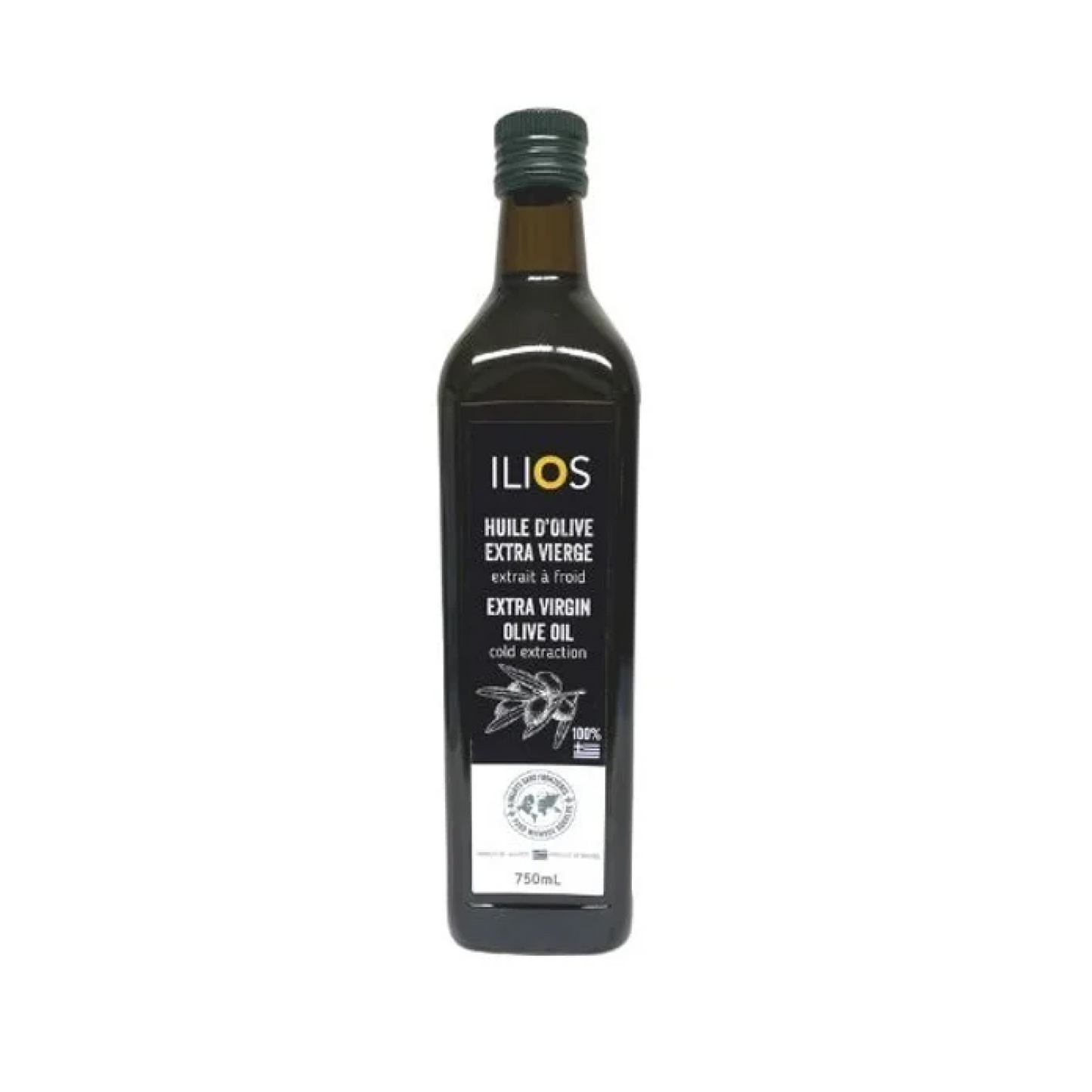 Ilios Extra Virgin Cold Pressed Olive Oil 750ml