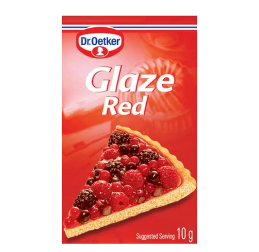 Dr. Oetker Red Glaze 2 Pack 20g