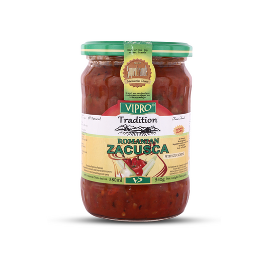 Vipro Romanian Zacusca with Zucchini 540g