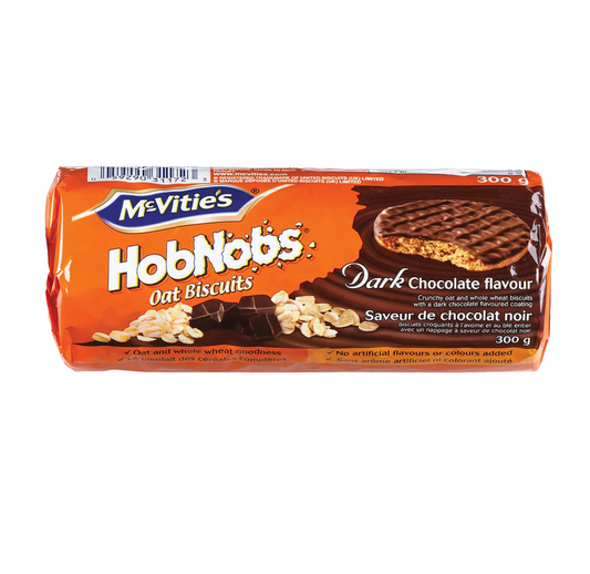 McVities Hobnobs Dark Chocolate Biscuits 300g
