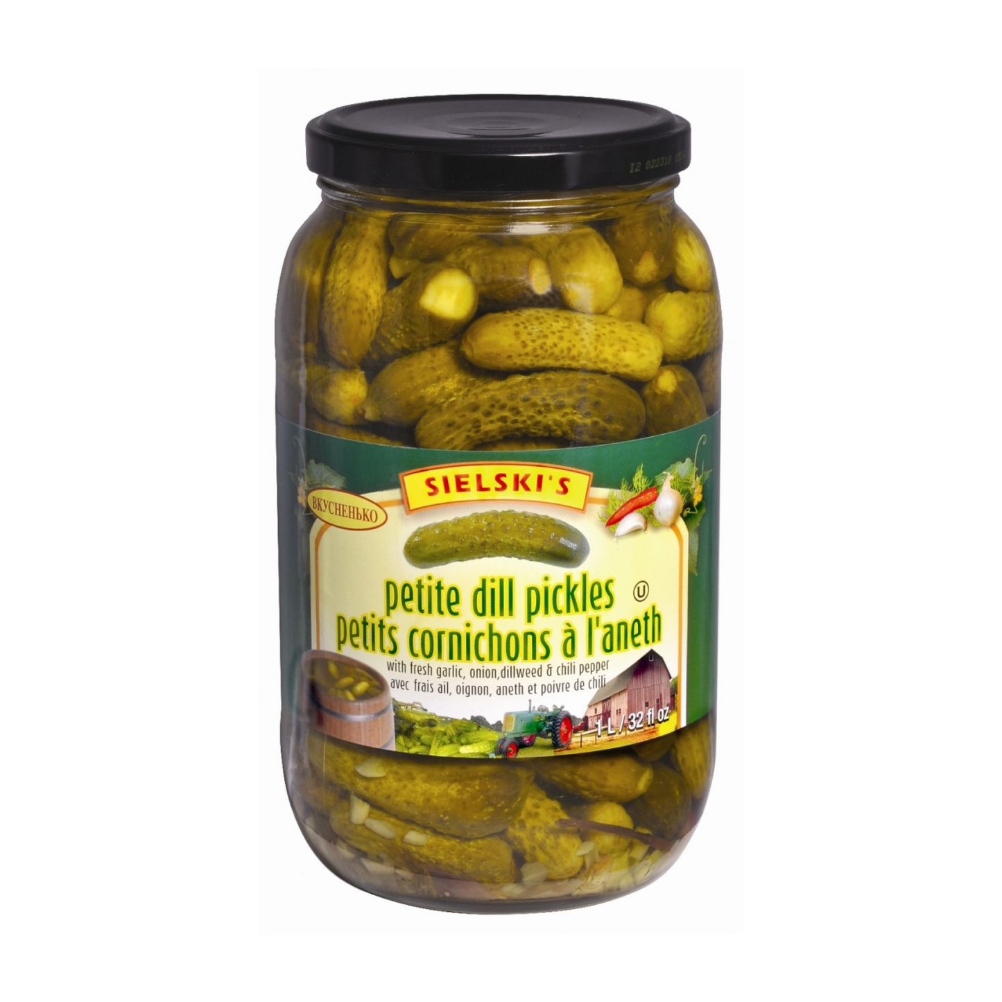 Sielski's Petite Dill Pickles 1L