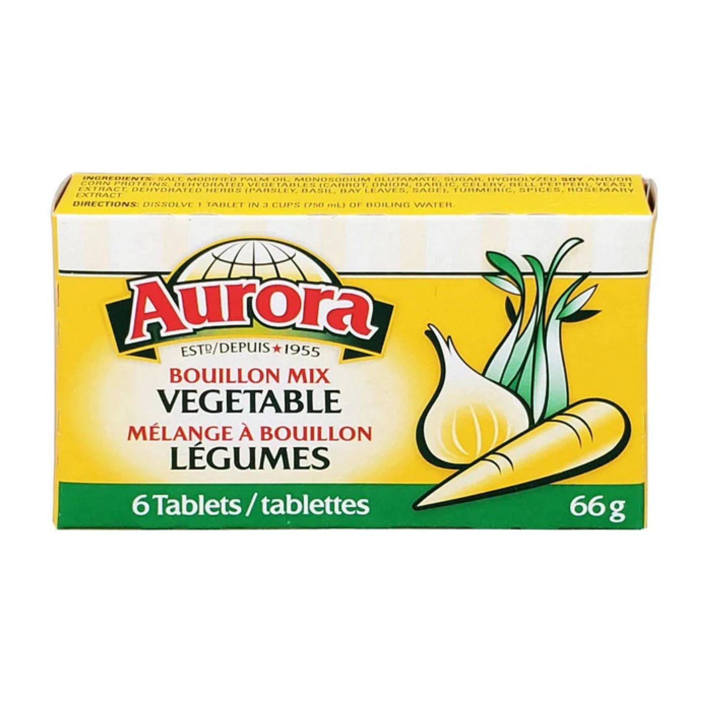 Aurora Bouillon Mix Vegetable 66g