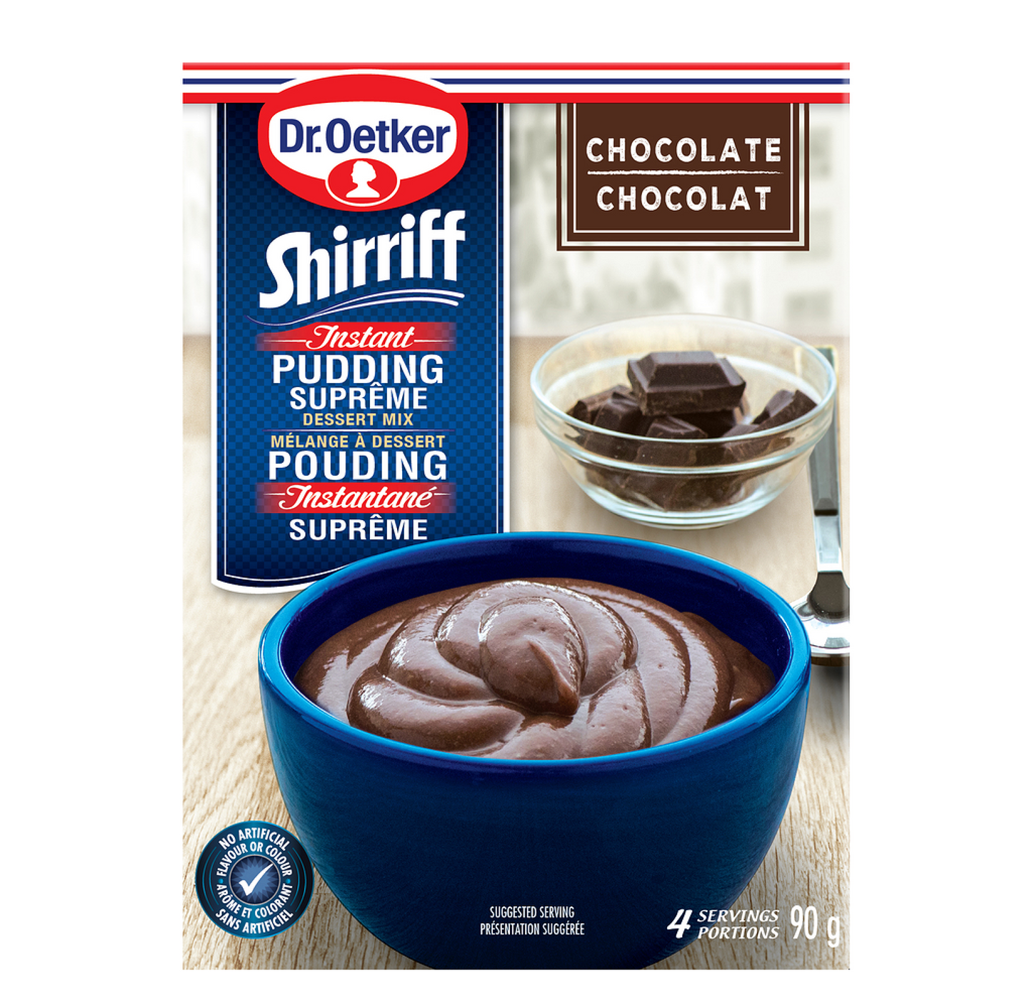 Dr. Oetker Shiriff Chocolate Instant Pudding Mix 90g