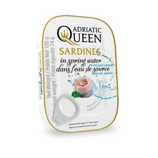 Adriatic Queen Sardines in Spring Water 105g