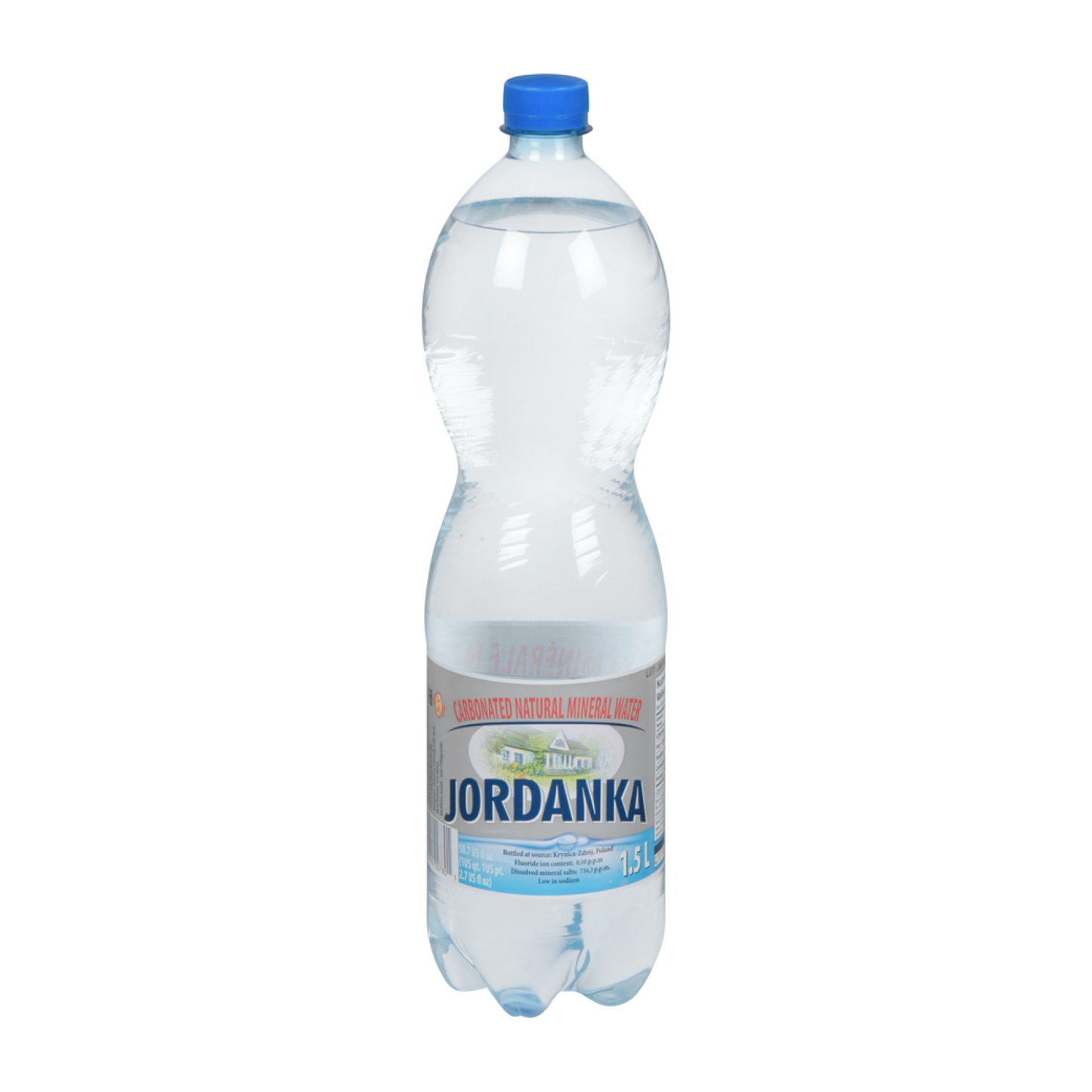 Jordanka Carbonated Natural Mineral Water 1.5L