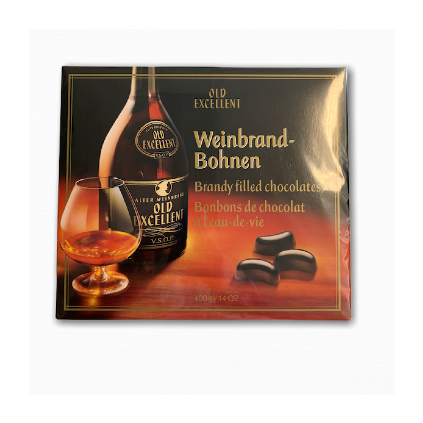 Old Excellent Brandy Filled Chocolates 400g