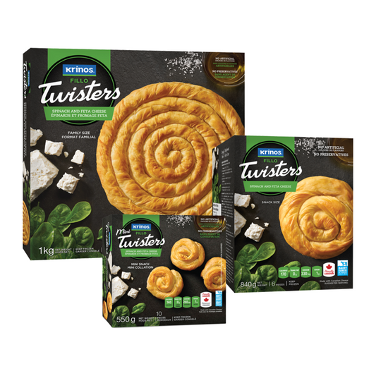 Krinos Twisters Spinach and Feta