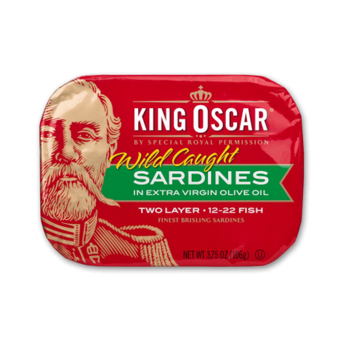 King Oscar Brisling Sardines in Extra Virgin Olive Oil 106g