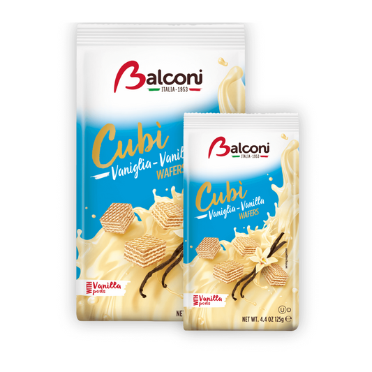 Balconi Cubi Vanilla Wafers 250g