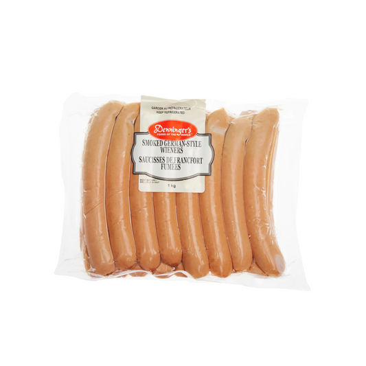 Smoked German-Style Wieners