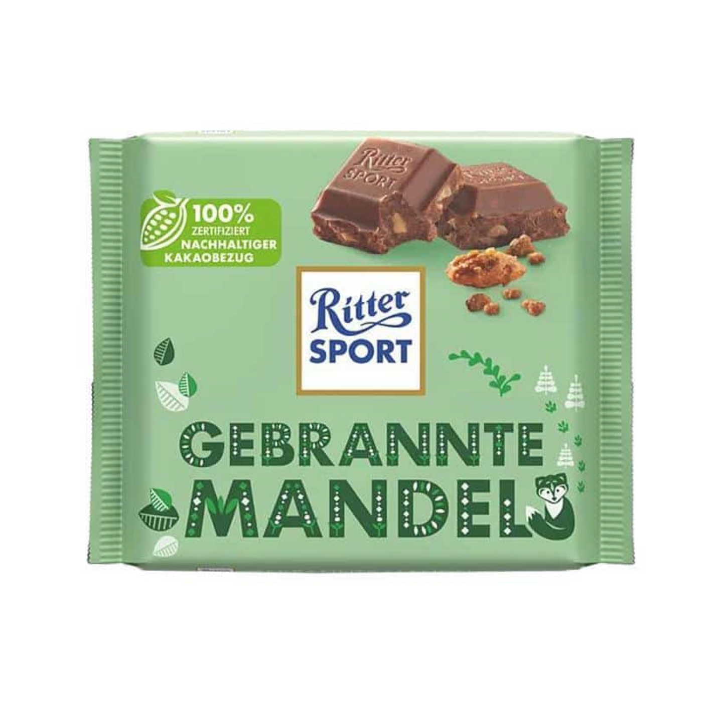 Ritter Sport Gebrannte Mandel 100g