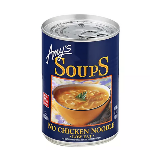 Amy's Organic Soups No Chicken Noodle 398ml