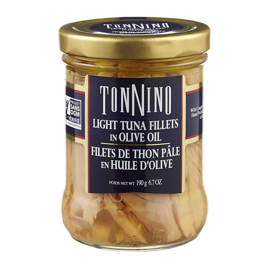 Tonnino Light Tuna Fillets in Olive Oil 190g Food Depot Toronto