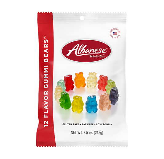 Albanese 12 Flavor Gummi Bears 212g