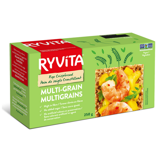Ryvita Multigrain Rye Crispbread 250g