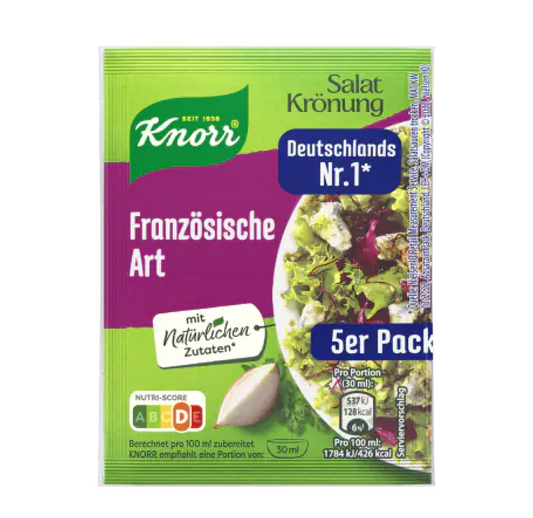 Knorr Französische Art Salat Krönung 5pk 8g