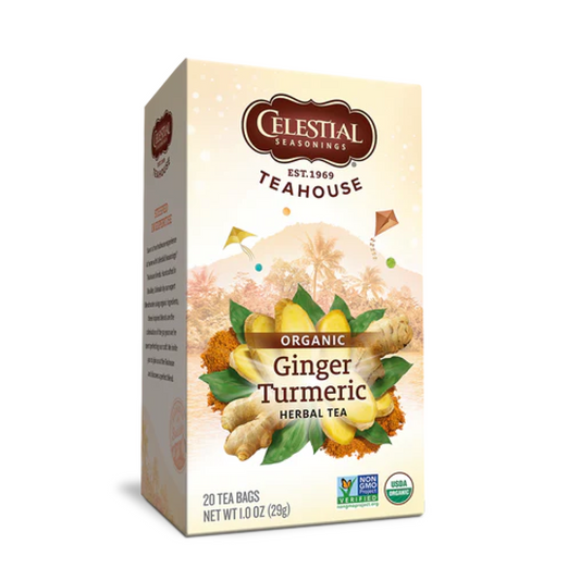 Celestial Seasonings Organic Ginger Tumeric 26g