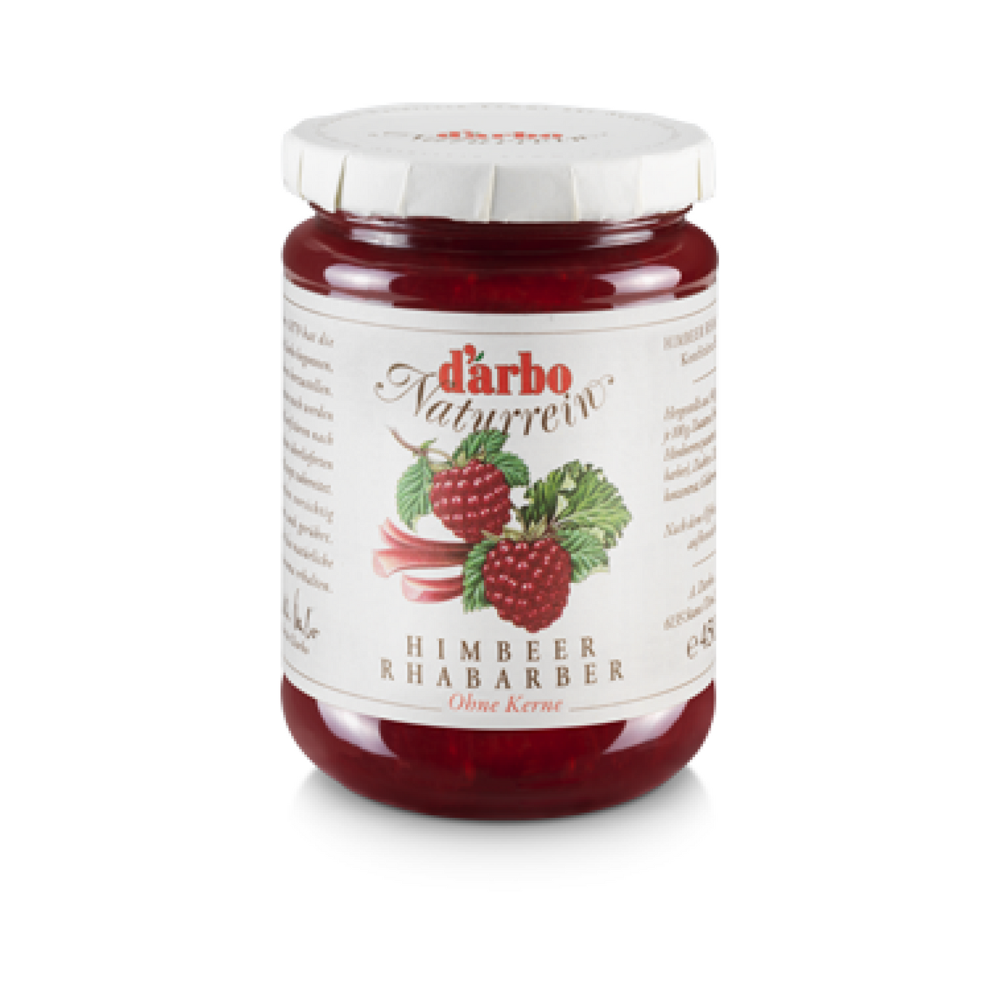 D'arbo Raspberry-Rhubarb Spread 350ml