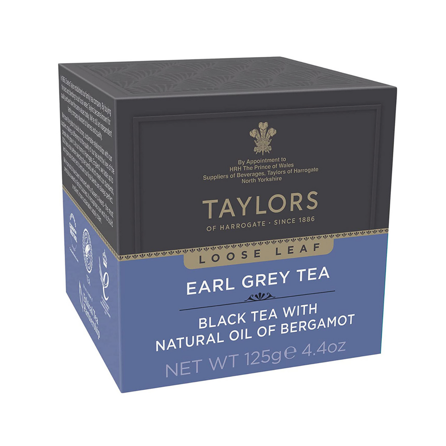 Taylors of Harrogate Loose Leaf Earl Grey Tea 125g