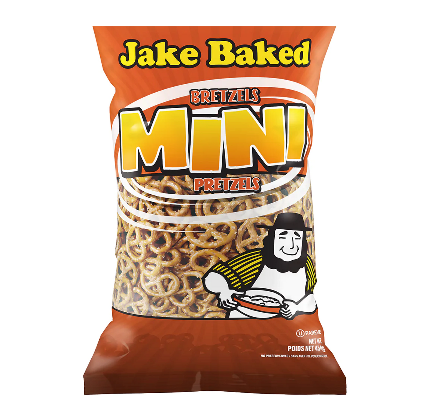 Jake Baked Pretzels 454g