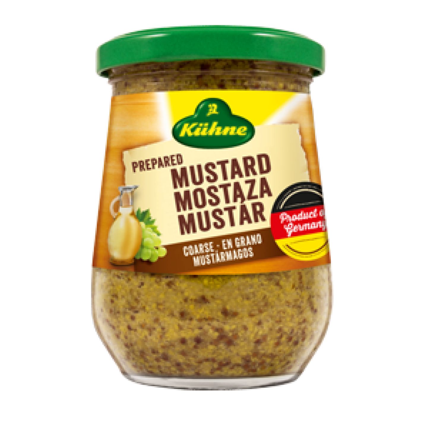 Kühne Whole Seed Prepared Mustard 250ml