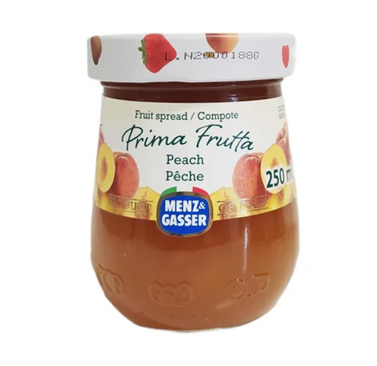 Menz & Gasser Peach Fruit Spread 250ml