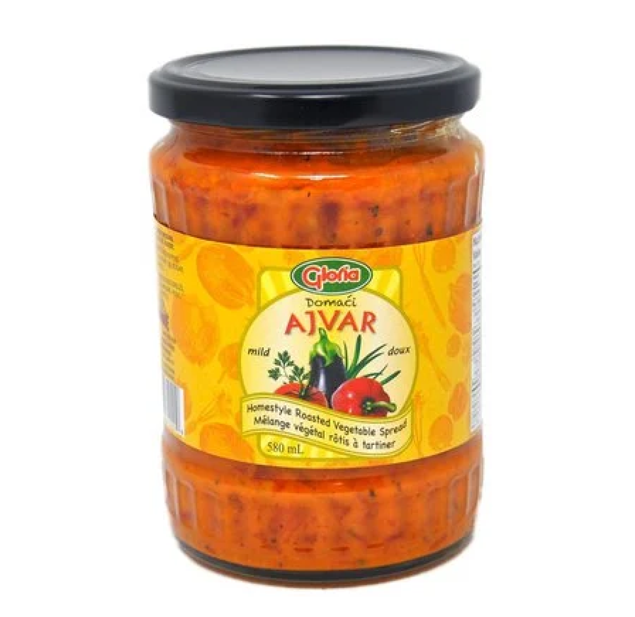 Gloria Mild Ajvar Homestyle Roasted Vegetable Spread 580ml – Food Depot ...