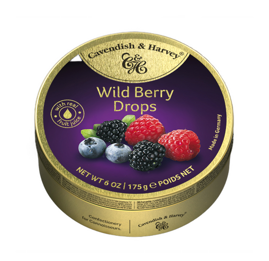 Cavendish & Harvey Wild Berry Drops 175g