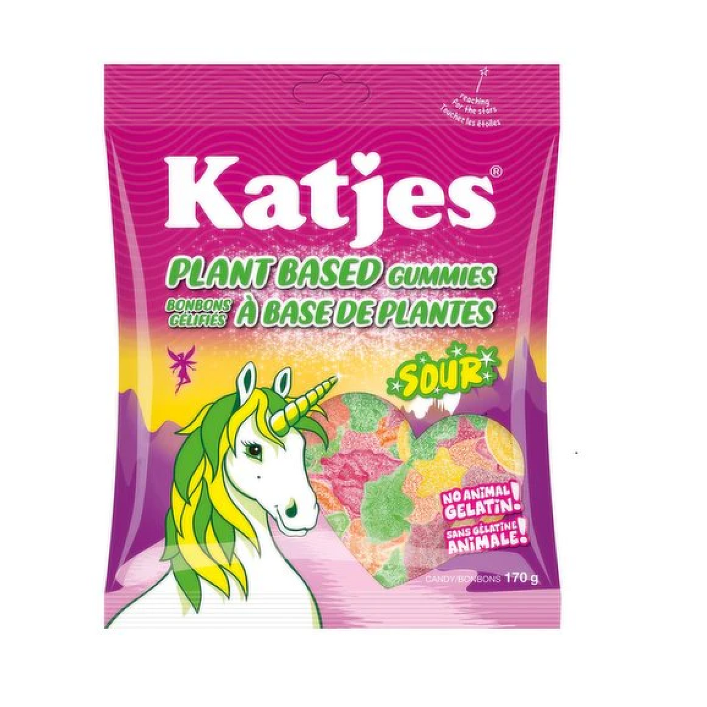 Katjes Plant-Based Gummies Sour 170g