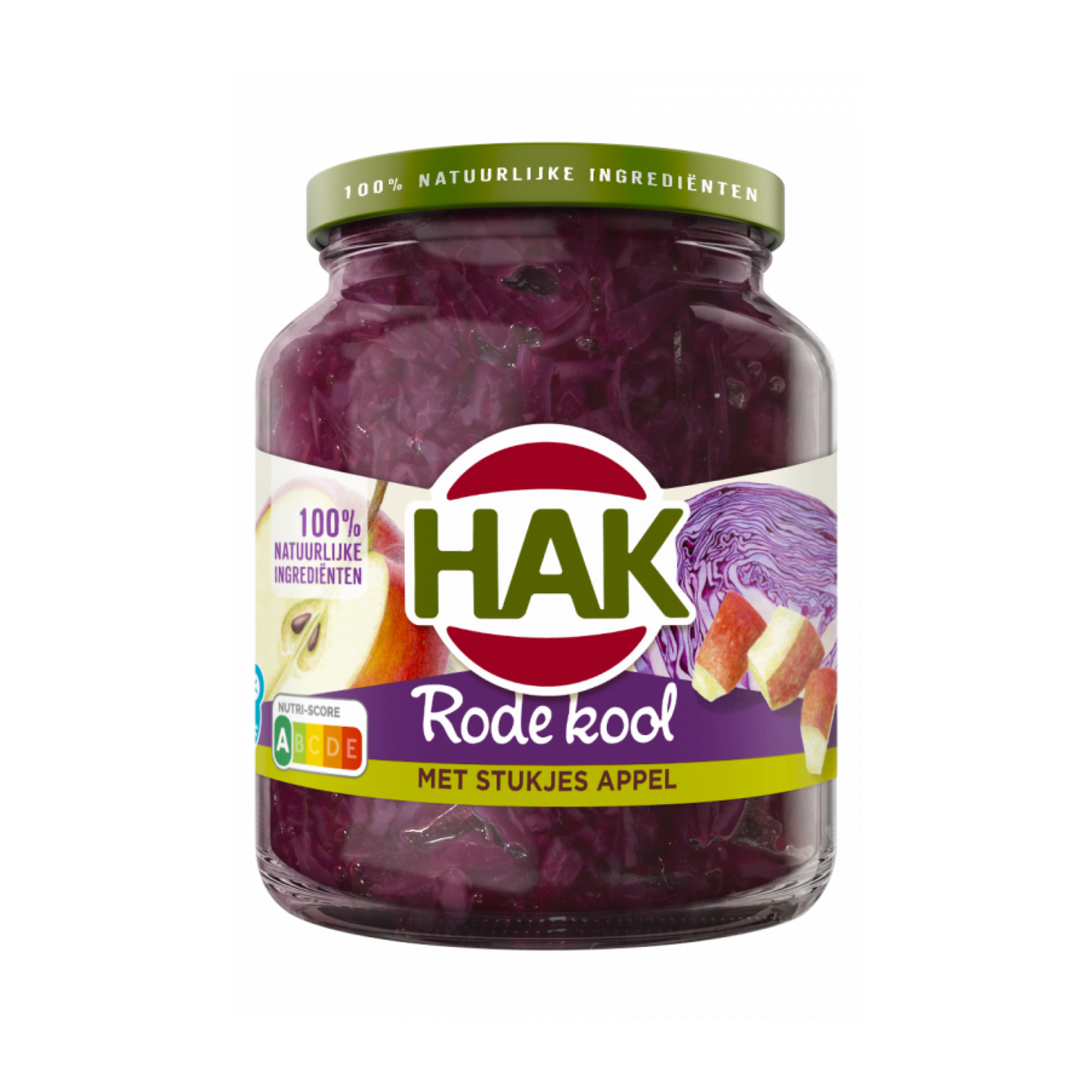 HAK Pickled Red Cabbage with Apple Pieces 500ml