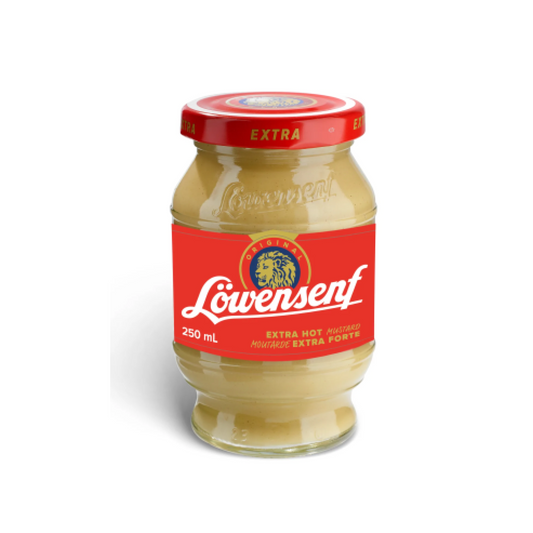 Löwensenf Original Extra Hot Mustard 250ml