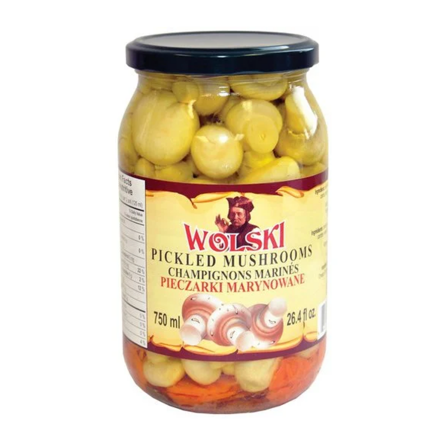 Wolski Pickled Mushrooms 750ml