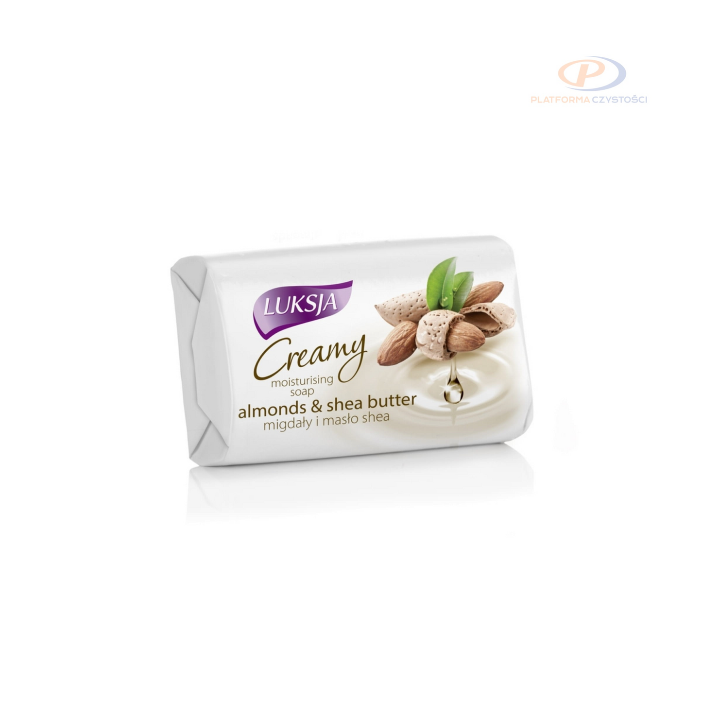 Luksja Creamy Moisturising Soap Almonds & Shea Butter