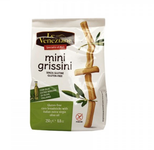Le Veneziane Mini Grissini Breadsticks with Olive Oil 250g