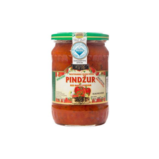 Vipro Red Baked Pindjur Mild 540g