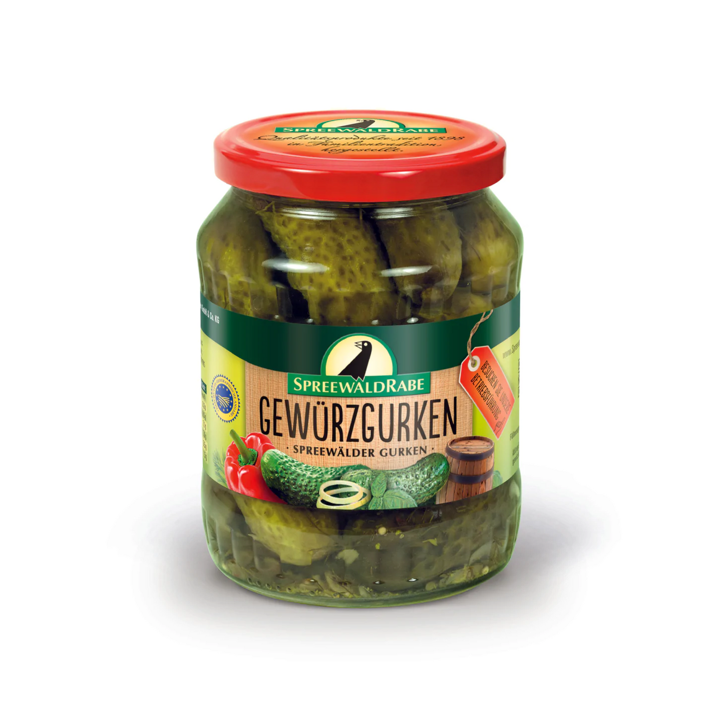 Spreewaldrabe Pickled Cucumber 720ml